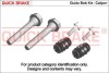 X QUICK BRAKE Клипса крепления тормозной трубки (3/16''- 5mm) защелка под 6mm X