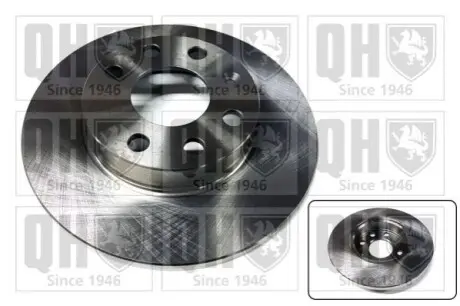 Гальмiвнi диски Opel Astra F 91-05/Corsa A/B 82-00/Kadett E 79-93 QUINTON HAZELL BDC3388 Купити в Україні