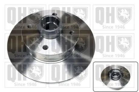 Фото Диск гальмівний (задній) VW Golf/Passat 83-02 (226x9.9) QUINTON HAZELL (BDC3712) зображення 1