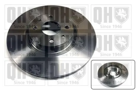 Гальмiвнi диски Fiat Doblo/Stilo 01-/Bravo 95-/Citroen Nemo 08 QUINTON HAZELL BDC3766
