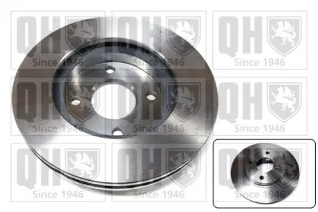 Гальмiвнi диски Ford Focus/Mondeo/Scorpio 1.6-2.9 93-00 QUINTON HAZELL BDC3909 Купити в Україні