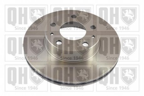 Тормозной диск передний CITROEN JUMPER/FIAT DUCATO/PEUGEOT BOXER (вентил., 300x24) QUINTON HAZELL BDC4362 (фото 1)