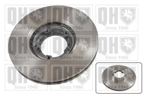 Гальмiвнi диски Ford Transit 91-00 QUINTON HAZELL BDC4583 Купити в Україні