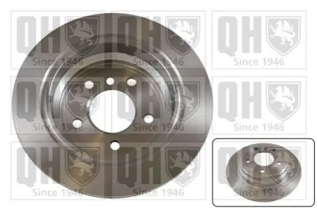 Фото Гальмiвнi диски BMW 5 (E39) 95-03 QUINTON HAZELL (BDC4750) зображення 1