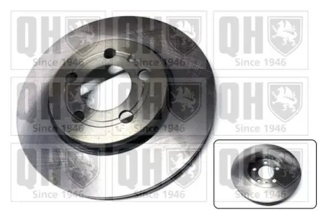 Диск гальмівний (задній) VW Golf IV/Bora 98-06 (256x22) QUINTON HAZELL BDC4764 Купити в Україні