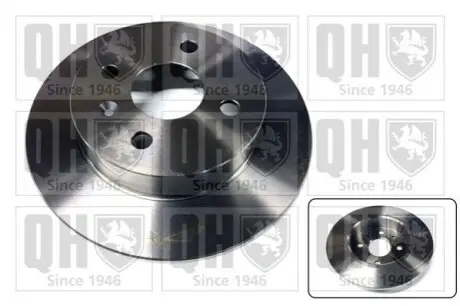 Фото Диск гальмівний (задній) Opel Astra G/H 98-/Meriva A 03- (239.8x10) QUINTON HAZELL (BDC4815) зображення 1
