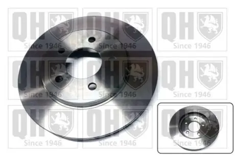 Фото 1 — Диск гальмівний (передній) Chrysler Voyager 2.0-3.8 2.5-2.8CRD 95-08 (282x24) (з покриттям)(вент.) QUINTON HAZELL (BDC5145) Фото Диск гальмівний (передній) Chrysler Voyager 2.0-3.8 2.5-2.8CRD 95-08 (282x24) (з покриттям)(вент.) QUINTON HAZELL (BDC5145) зображення 1