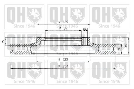 Тормозные диски QUINTON HAZELL BDC5167