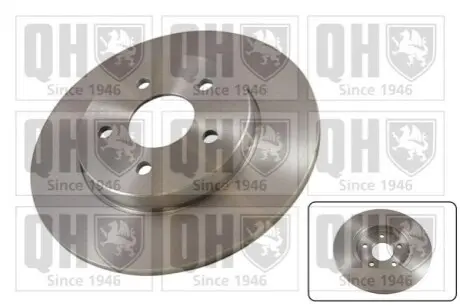 Гальмiвнi диски Ford Mondeo III 00-07/Jaguar X-Type 01-09 QUINTON HAZELL BDC5221 Купити в Україні