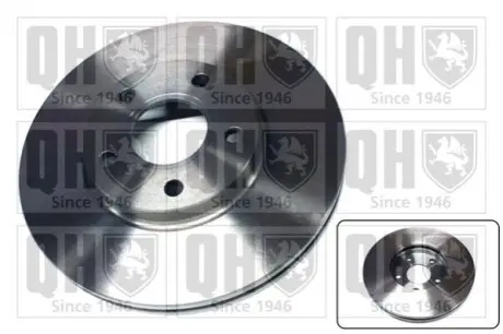 Диск гальмівний (передній) Ford Tourneo Connect/Transit Connect 02-13 (277.9x24) (вент.) QUINTON HAZELL BDC5366 Купити в Україні