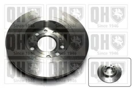 Диск гальмівний (задній) Opel Signum/Vectra C 02-09 (278х12) QUINTON HAZELL BDC5413 Купити в Україні