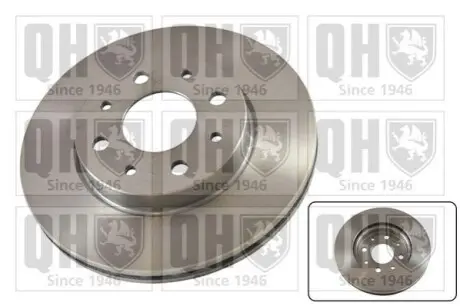 Фото Гальмiвнi диски Fiat 500/Panda 03- QUINTON HAZELL (BDC5420) зображення 1