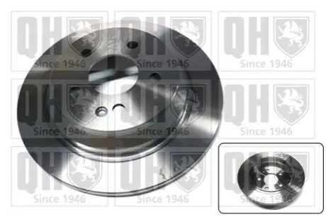 Диск гальмівний (задній) MB Vito (W639) 03- (296x10) QUINTON HAZELL BDC5429 Купити в Україні