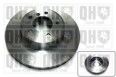 Диск гальмівний (передній) BMW 5 (E60/E61) 03-10/6 (E63/E64) 04-10 (324x30) (з покриттям) (вент.) QUINTON HAZELL BDC5458 Купити в Україні