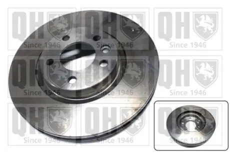 Диск гальмівний (передній) VW T5 03- (333x32.5) (вентильований) QUINTON HAZELL BDC5472 Купити в Україні