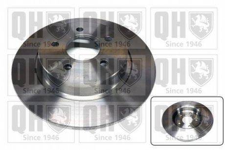 Гальмівні диски QUINTON HAZELL BDC5489 (фото 1)