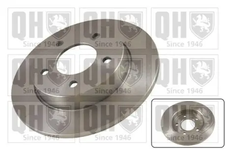 Гальмiвнi диски Mazda 3 (BK14) QUINTON HAZELL BDC5491 Купити в Україні