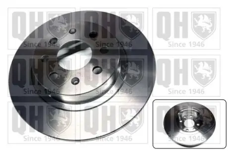 Фото Гальмiвнi диски Fiat GRANDE PUNTO (199) QUINTON HAZELL (BDC5502) зображення 1