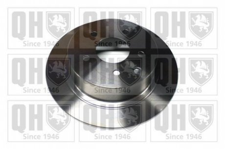 Гальмівні диски Nissan Juke 10-/Qashqai 07- QUINTON HAZELL BDC5607 (фото 1)