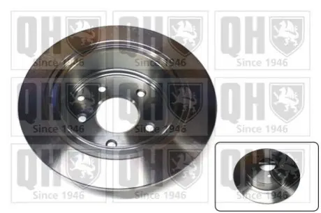 Тормозные диски Nissan Juke 10-/Qashqai 07- QUINTON HAZELL BDC5607 Купить в Украине