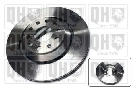 Диск гальмівний (задній) VW Passat 05-/Golf/Seat Leon 12- (310x22) (з покриттям) (вент.) QUINTON HAZELL BDC5628 Купити в Україні