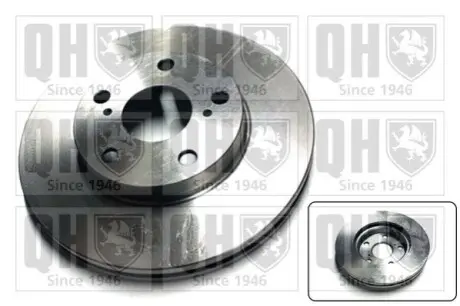 Гальмiвнi диски Toyota AURIS QUINTON HAZELL BDC5669 Купити в Україні
