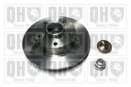 Тормозные диски с подшипником крашеные QUINTON HAZELL BDC5841 (фото 1)