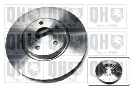 Диск гальмівний (передній) Audi A4/A5/A6/A7/Q5 07- (320х30) QUINTON HAZELL BDC6078 Купити в Україні