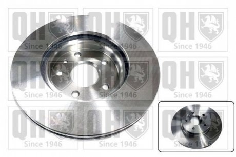 Тормозные диски QUINTON HAZELL BDC6159 (фото 1)