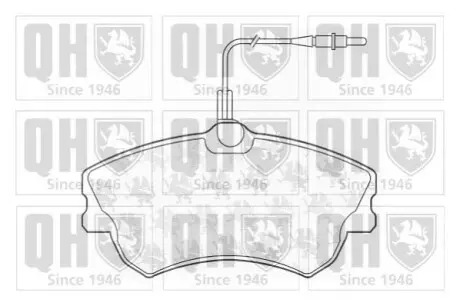 Тормозные колодки дисковые QUINTON HAZELL BP1065 Купить в Украине