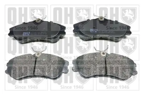 Колодки гальмівні (передні) Citroen Berlingo/Peugeot Partner 96- (Lucas-Girling) QUINTON HAZELL BP1145 Купити в Україні