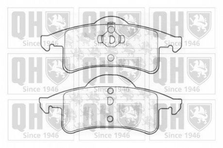 Гальмівні колодки дискові QUINTON HAZELL BP1266