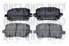 Фото Колодки гальмівні (передні) Toyota Avensis/Corolla 01-10 (Akebono) QUINTON HAZELL (BP1368) зображення 1