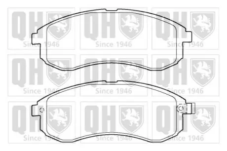 Колодки гальмівні (передні) Dodge Charger/Challenger/Chrysler 300 C 04- QUINTON HAZELL BP1404 Купити в Україні