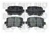 Фото Комплект гальмівних колодок (задніх) Audi A3/A4/A6/TT/Skoda Octavia/SuperB/VW Caddy/Golf/Passat B6/Touran 03- QUINTON HAZELL (BP1420) зображення 1