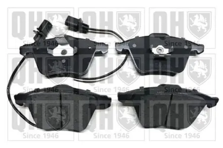 Колодки гальмівні (передні) Audi A4/A6/A8 02- (з датчиками) (Ate) QUINTON HAZELL BP1421 Купити в Україні