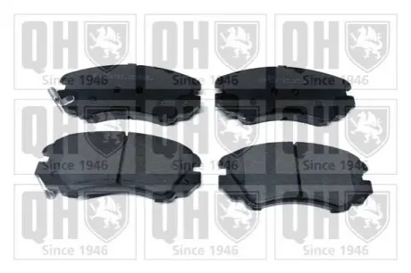 Колодки гальмівні (передні) Hyundai Sonata/Elantra 01-11/ix20 10-/Tucson/Kia Sportage/Carens 04 QUINTON HAZELL BP1444 Купити в Україні