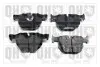 Фото Колодки гальмівні (задні) BMW X5 (E70) 06-13/(F15/F85) 13-18/X6 (E71/E72) 08-14/(F16/F86) 14-19 QUINTON HAZELL (BP1466) зображення 1