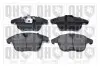 Фото Колодки гальмівні (передні) Land Rover Freelander/Ford Mondeo IV 1.8-2.5 07 QUINTON HAZELL (BP1558) зображення 1