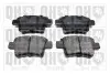 Фото Колодки гальмівні (задні) Citroen C4 Picasso/Grand Picasso 06-13/Peugeot 408 10- QUINTON HAZELL (BP1562) зображення 1