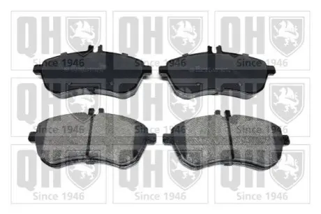 Колодки гальмівні (передні) MB C-class (S204/W204) 07- (TRW) QUINTON HAZELL BP1583 Купити в Україні