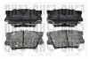 Фото Колодки гальмівні (задні) Toyota Camry/Rav4 IV 05-/Avalon 12-18/Lexus ES 06-18 QUINTON HAZELL (BP1602) зображення 1