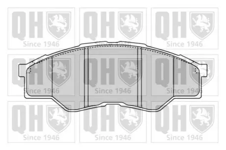 Тормозные колодки дисковые QUINTON HAZELL BP1604 Купить в Украине