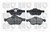 Фото Тормозные колодки дисковые QUINTON HAZELL (BP1643) изображение 1