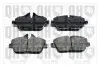 Колодки гальмівні (передні) BMW 1 (E81/E82/E87/E88) 04-13 (Trw) QUINTON HAZELL (BP1676) зображення 1