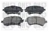 Колодки гальмівні (передні) Toyota Avensis/Verso 08-18/Auris 06-15 (з прижимною пластиною) QUINTON HAZELL (BP1679) зображення 1