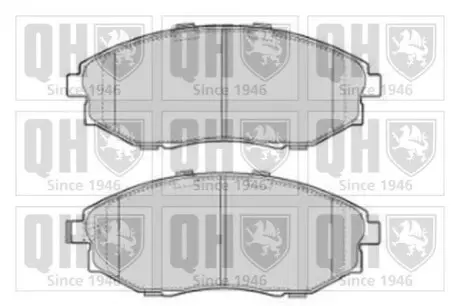Колодки гальмівні (передні) Chevrolet Epica 2.0-2.5D 05- QUINTON HAZELL BP1765 Купити в Україні