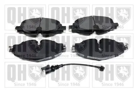 Колодки гальмівні (передні) Audi A3/Q2/Q3/Seat/Skoda Octavia/Kodiaq/VW Golf/Passat B8 12-(+датчик) QUINTON HAZELL BP1820 Купити в Україні