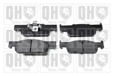 Колодки гальмівні (передні) Dacia Logan/Renault Clio 12- QUINTON HAZELL BP1823 Купити в Україні