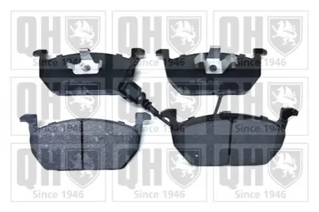 Колодки гальмівні (передні) Audi A3/Seat Leon/Skoda Octavia IV/V/VW Golf VII 12- (+датчик) QUINTON HAZELL BP1841 Купити в Україні